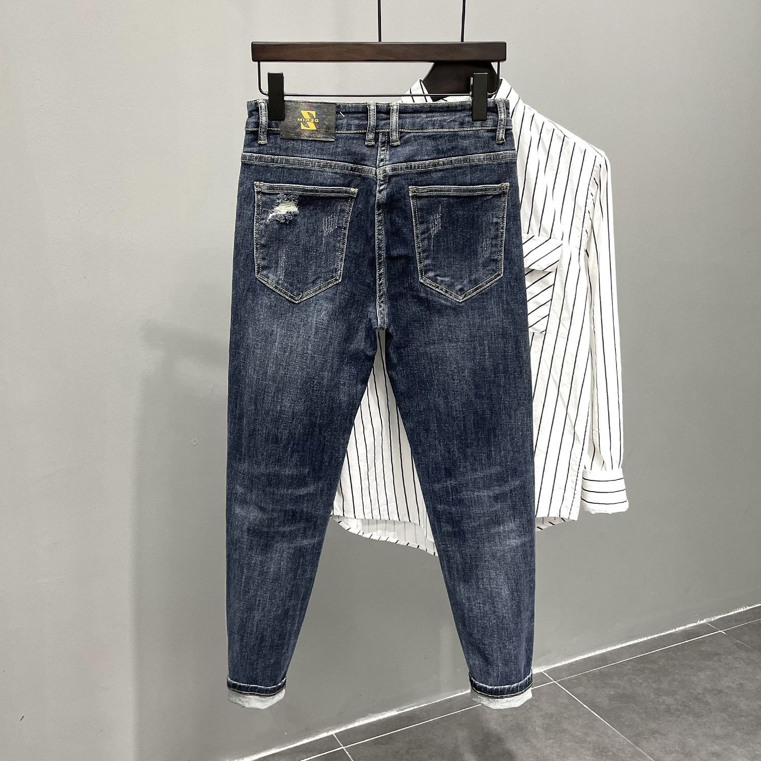 2025 ماركة فاخرة ملابس للرجال  - مراجعة Men'S Fashion Jeans 2025 وسعره