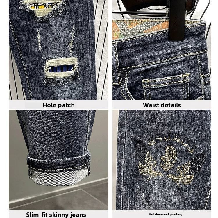 2025 ماركة فاخرة ملابس للرجال  - مراجعة Men'S Fashion Jeans 2025 وسعره