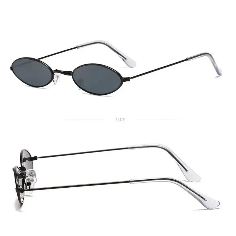 نظارات شمسية بيضاوية بإطار صغي - مراجعة Men'S Fashion Glasses وسعره