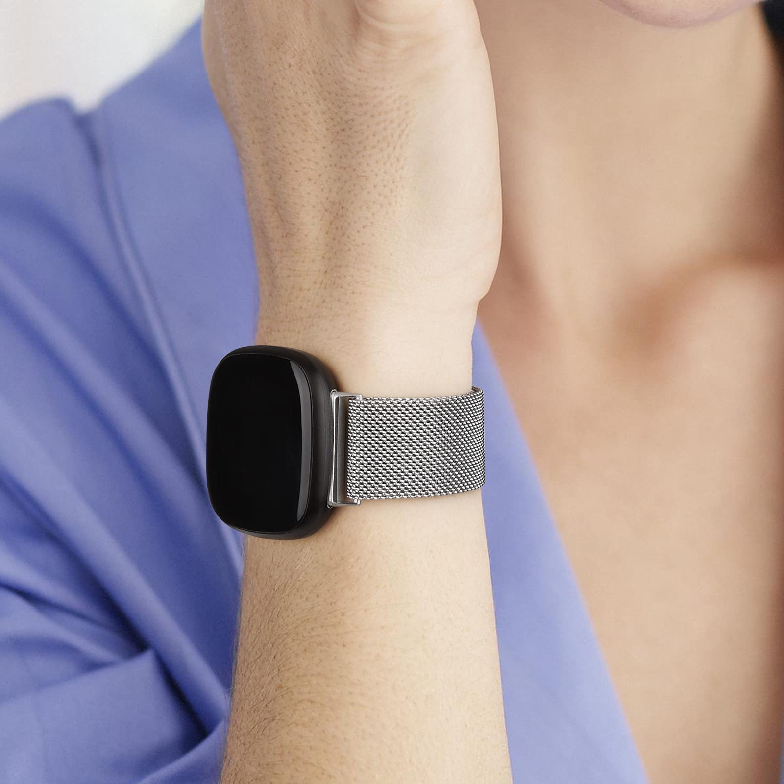 حزام حلقة ميلانو لـ Fitbit فير - مراجعة Milan Men'S Fashion وسعره