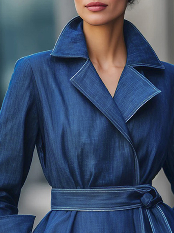 جاكيت جينز نسائي أنيق لخريف ور - مراجعة Denim Jacket Vintage وسعره